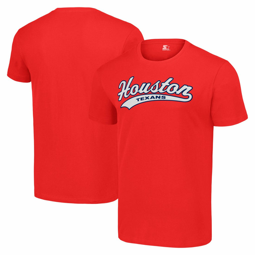 Houston Texans Starter City Tailsweep T-Shirt - Red for sale