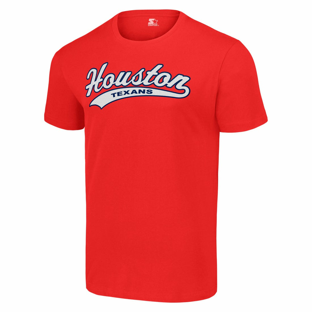 Houston Texans Starter City Tailsweep T-Shirt - Red for sale