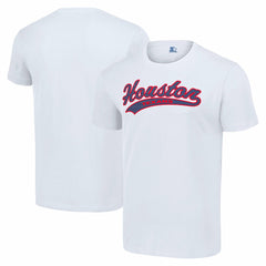 Houston Texans Starter City Tailsweep T-Shirt - White on sale