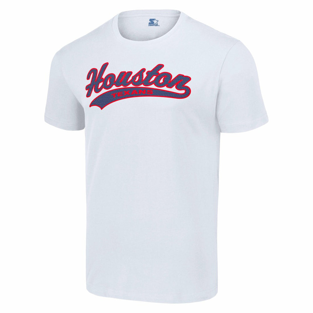 Houston Texans Starter City Tailsweep T-Shirt - White on sale