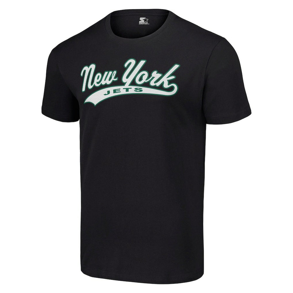New York Jets Starter City Tailsweep T-Shirt - Black discount