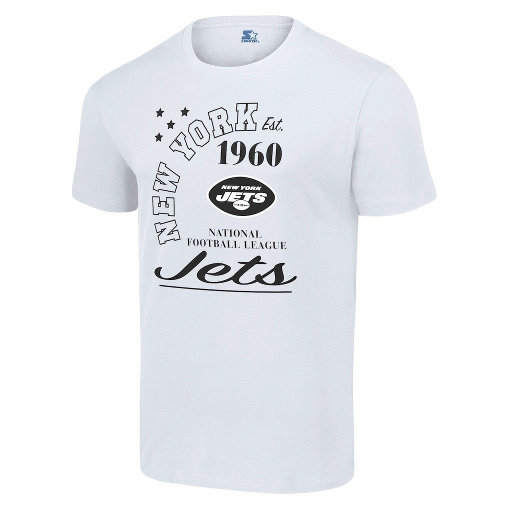 New York Jets Starter Arch City T-Shirt - White online