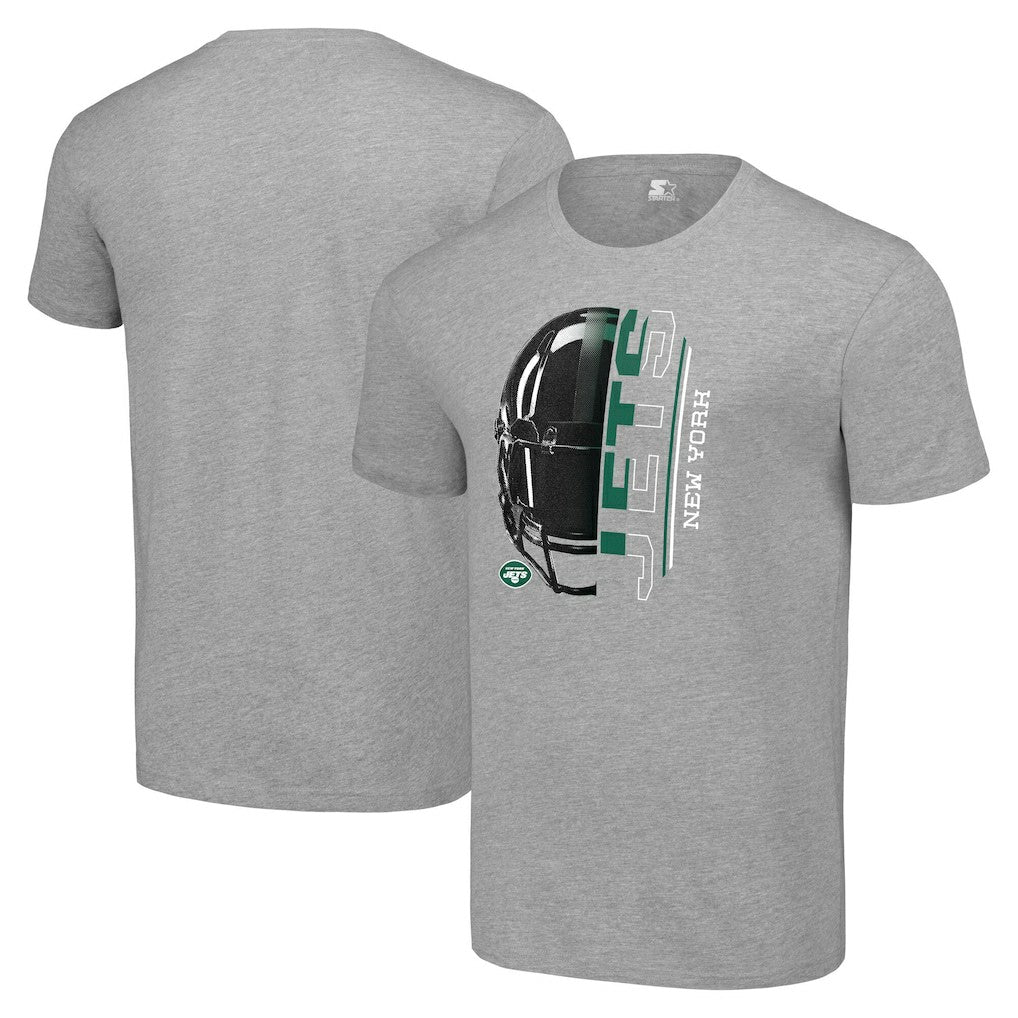New York Jets Starter T-Shirt - Heather Gray cheap