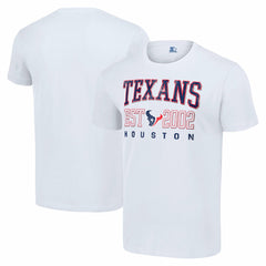 Houston Texans Starter Distressed Graphic T-Shirt - White on sale