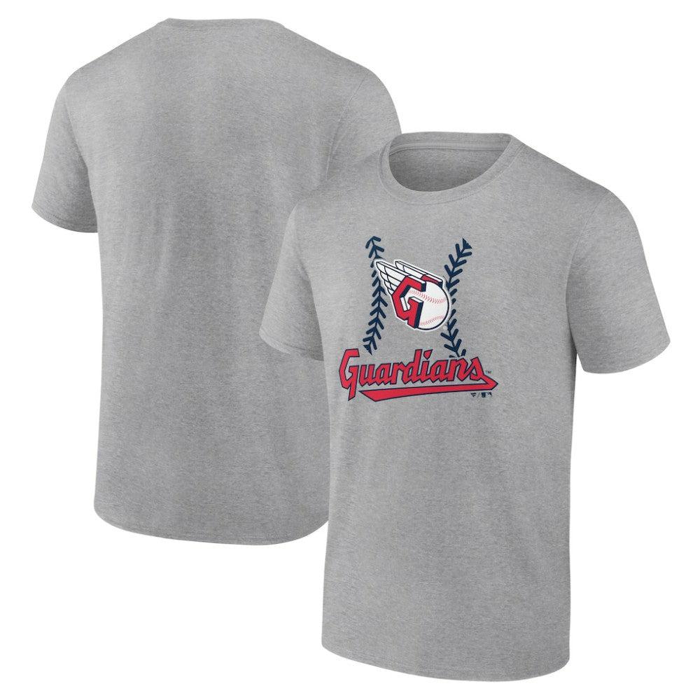 Cleveland Guardians Fastball T-Shirt Heather Gray