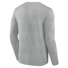 Milwaukee Brewers Fastball Long Sleeve T-Shirt Gray