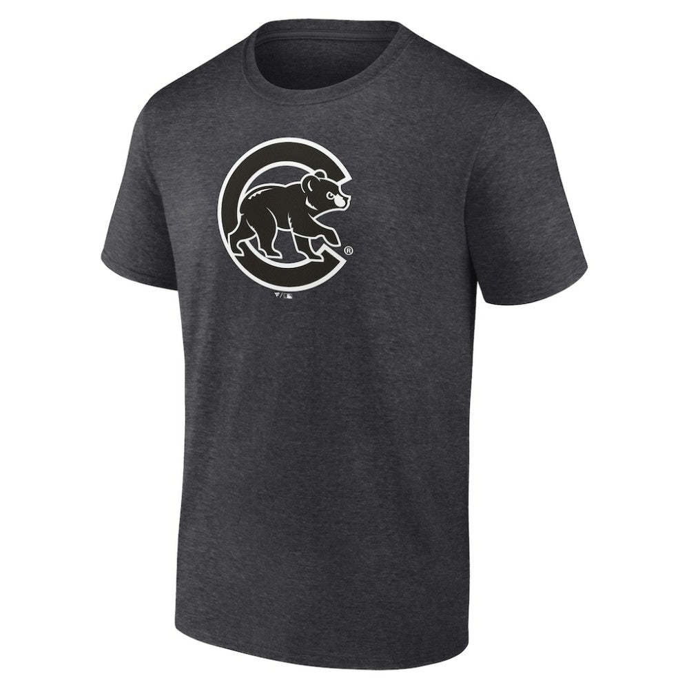 Chicago Cubs Monochrome T-Shirt Charcoal