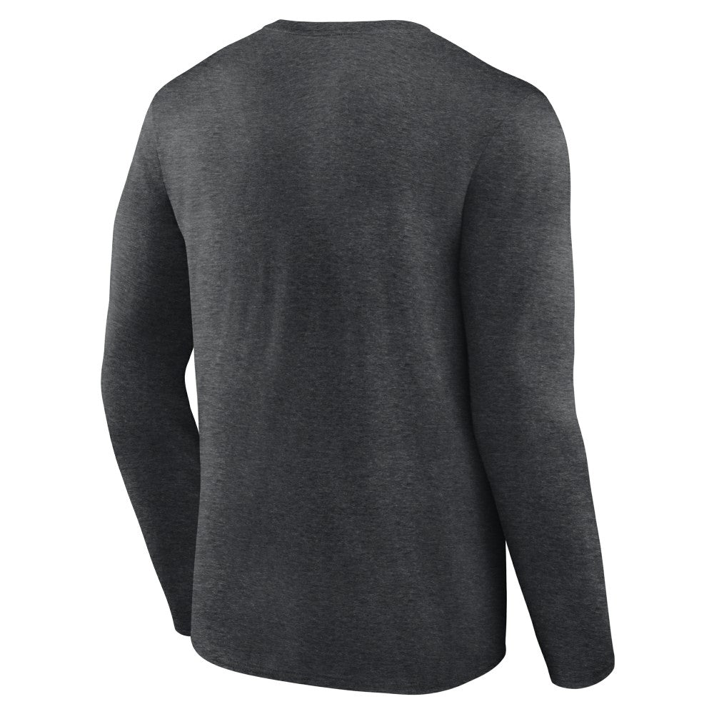 Cincinnati Reds Monochrome Long Sleeve T-Shirt Charcoal