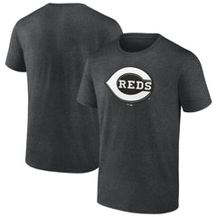 Cincinnati Reds Monochrome T-Shirt Charcoal