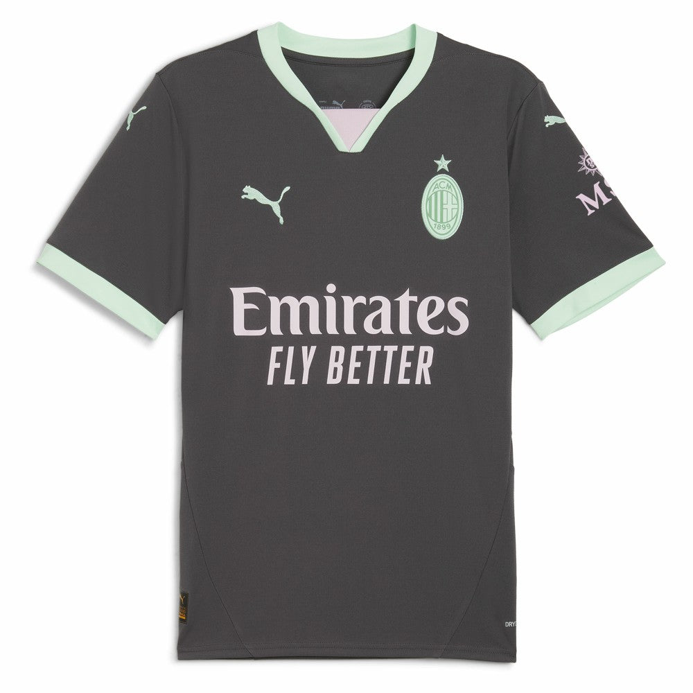 AC Milan 2024/25 Third Replica Jersey - Charcoal cheap