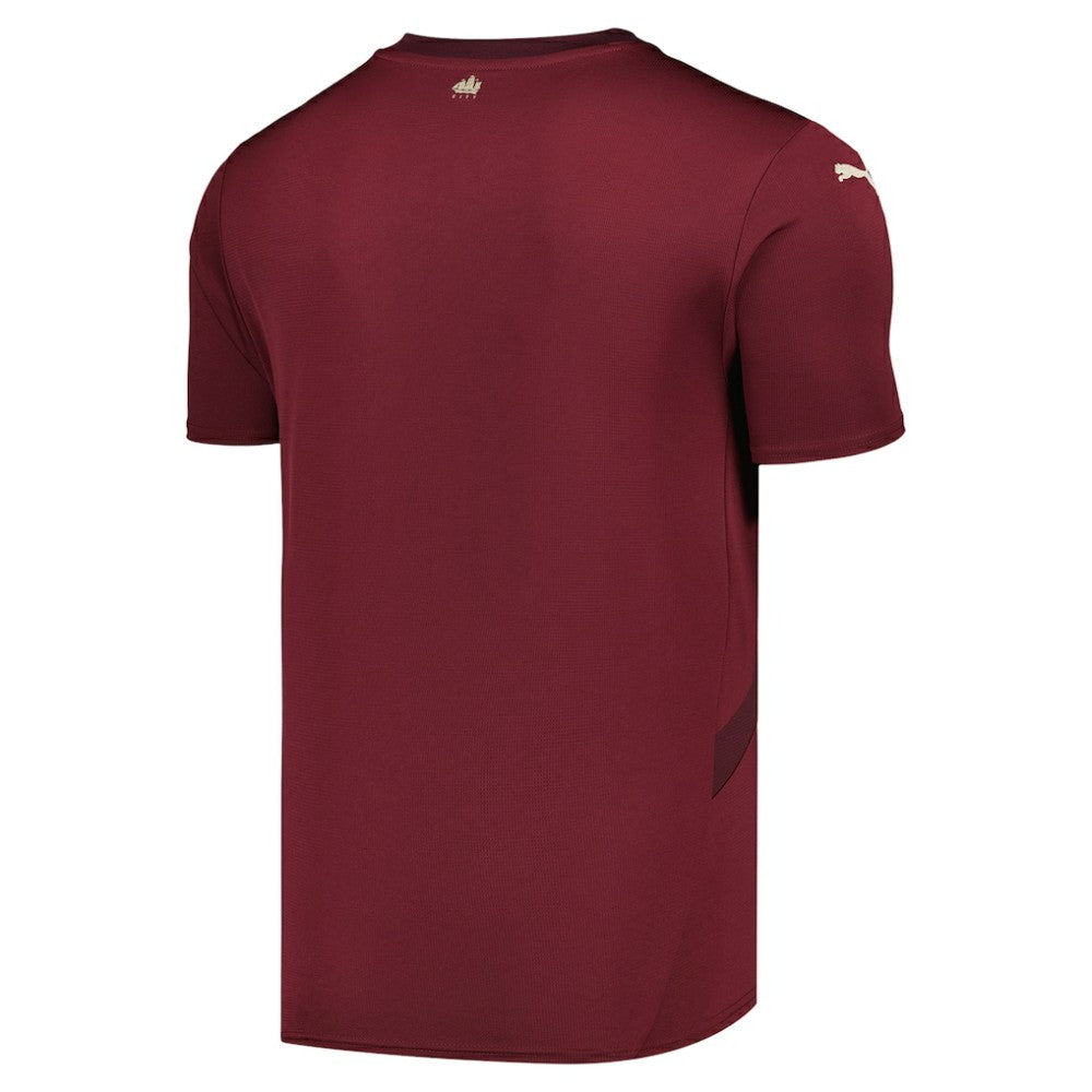 Manchester City 2024/25 Third Replica Blank Jersey - Burgundy online