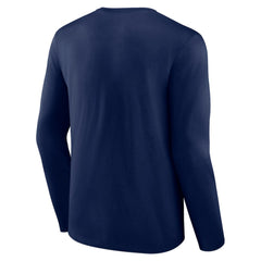 Atlanta Braves Stellar Long Sleeve T-Shirt Navy