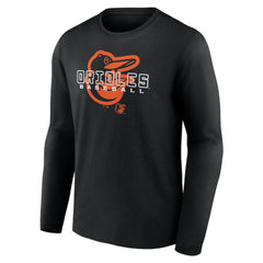 Baltimore Orioles Stellar Long Sleeve T-Shirt Black