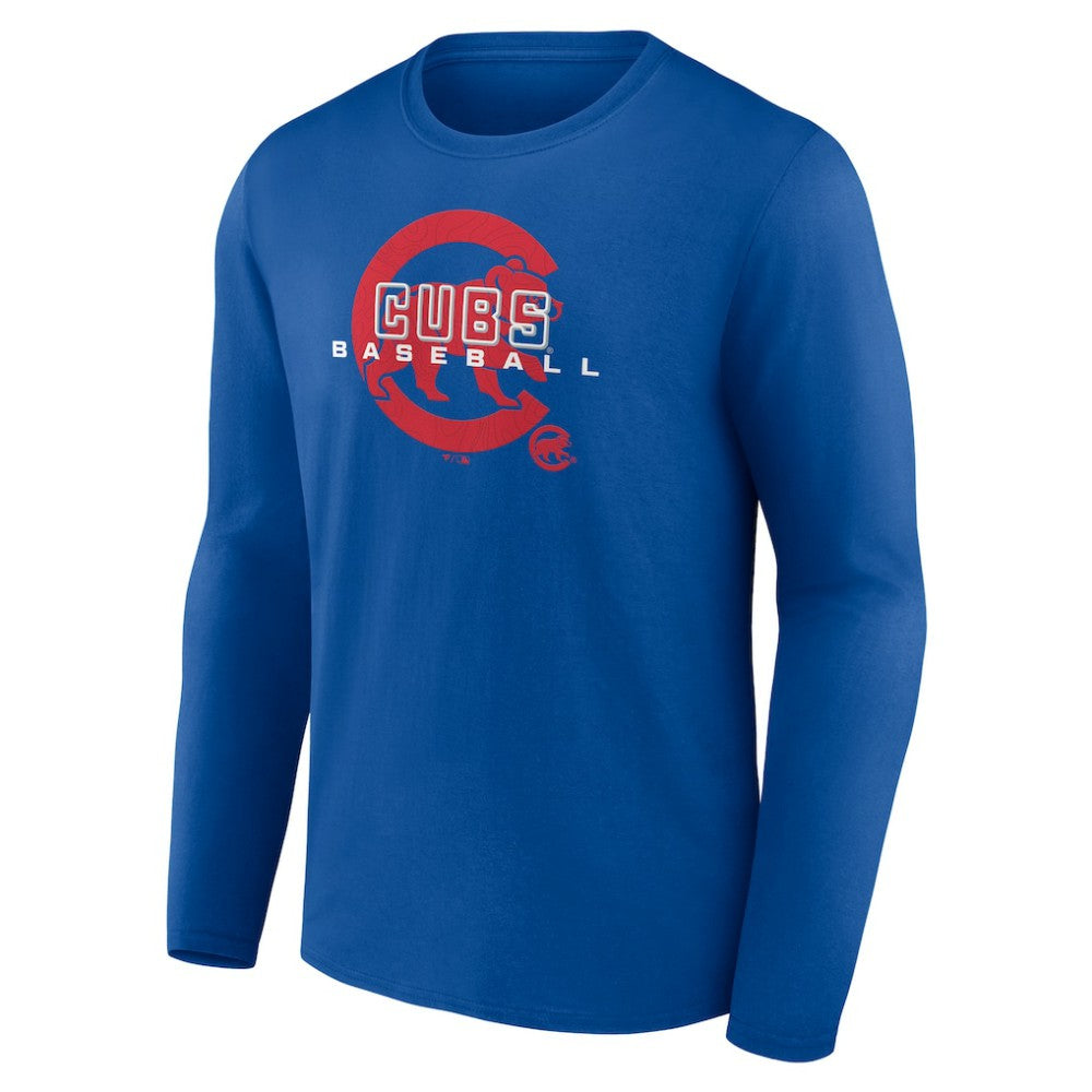 Chicago Cubs Stellar Long Sleeve T-Shirt Royal