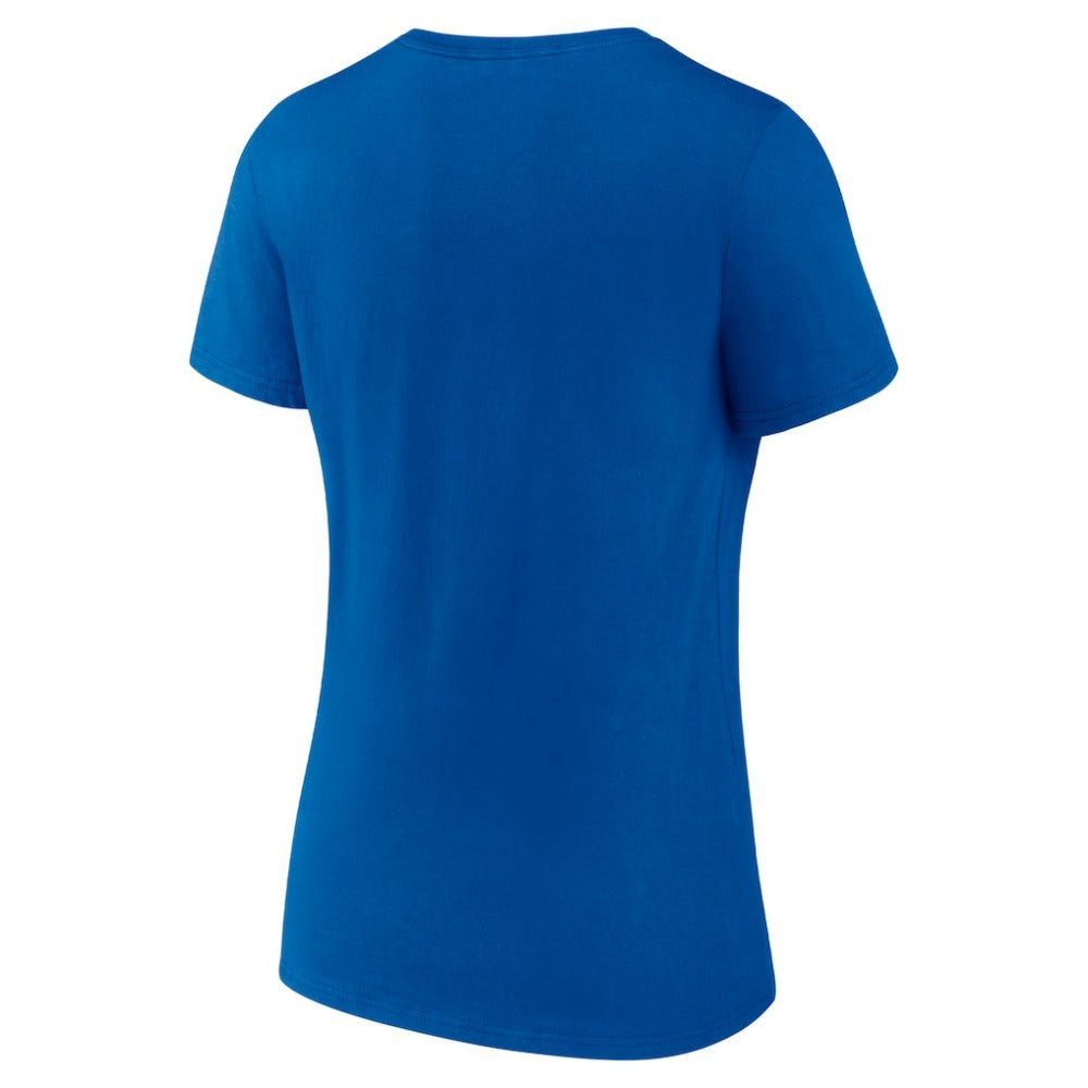 Chicago Cubs Women's Stellar V-Neck T-Shirt Royal
