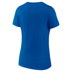 Chicago Cubs Women's Stellar V-Neck T-Shirt Royal