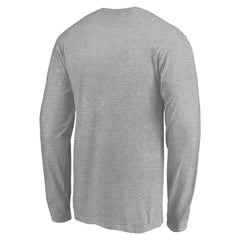 Cincinnati Reds Evanston Stencil Long Sleeve T-Shirt Gray
