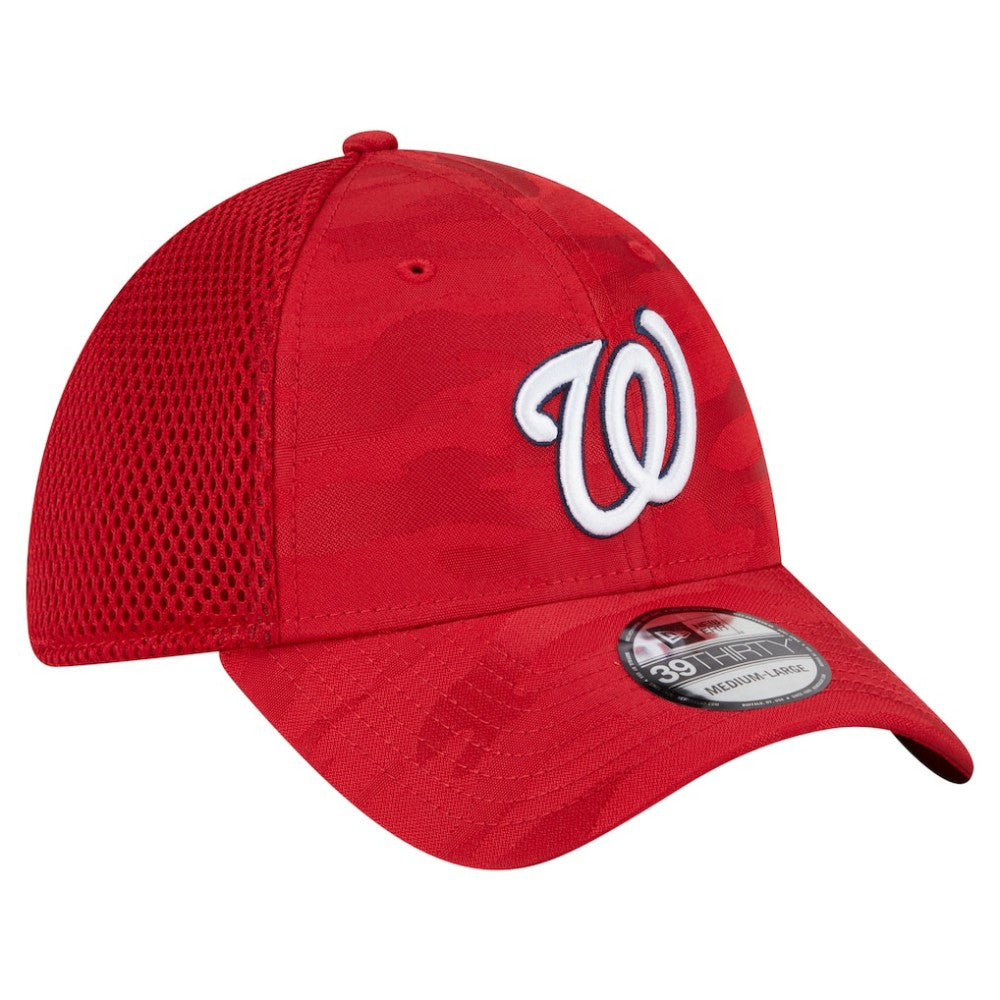 Washington Nationals Subtle Camo 39THIRTY Flex Hat Red
