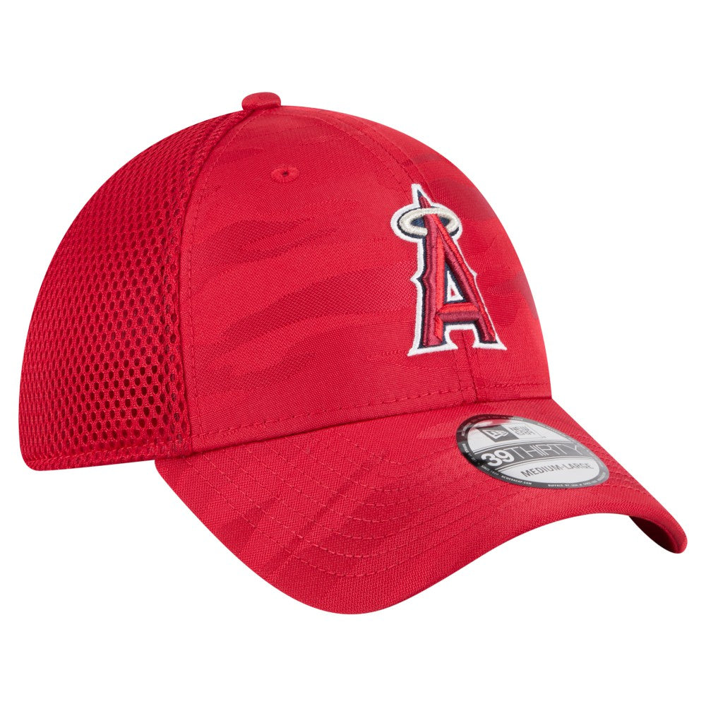 Los Angeles Angels Subtle Camo 39THIRTY Flex Hat Red