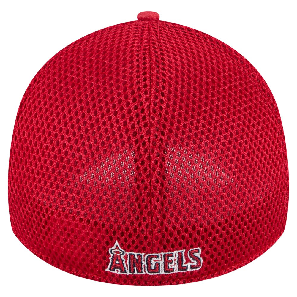 Los Angeles Angels Subtle Camo 39THIRTY Flex Hat Red