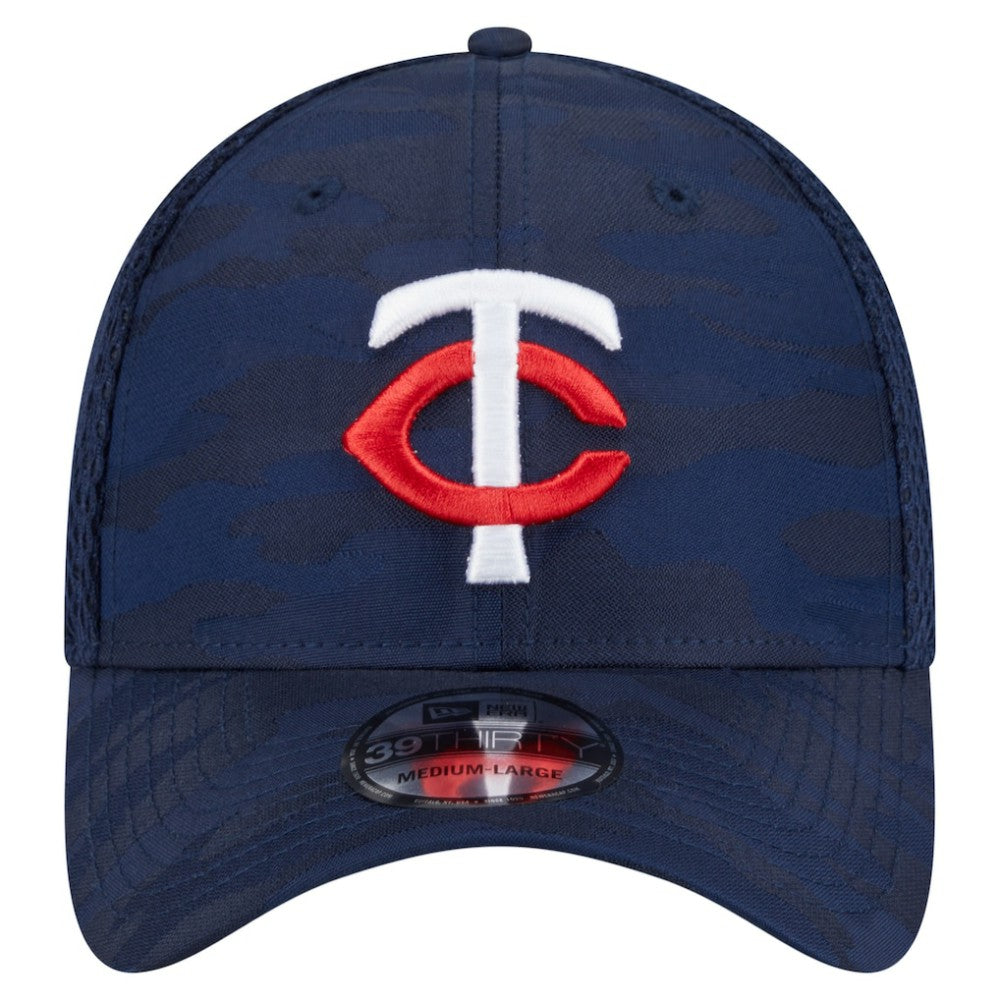 Minnesota Twins Subtle Camo 39THIRTY Flex Hat Navy