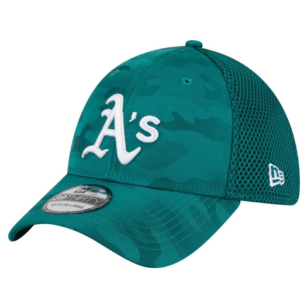 Athletics Subtle Camo 39THIRTY Flex Hat Green