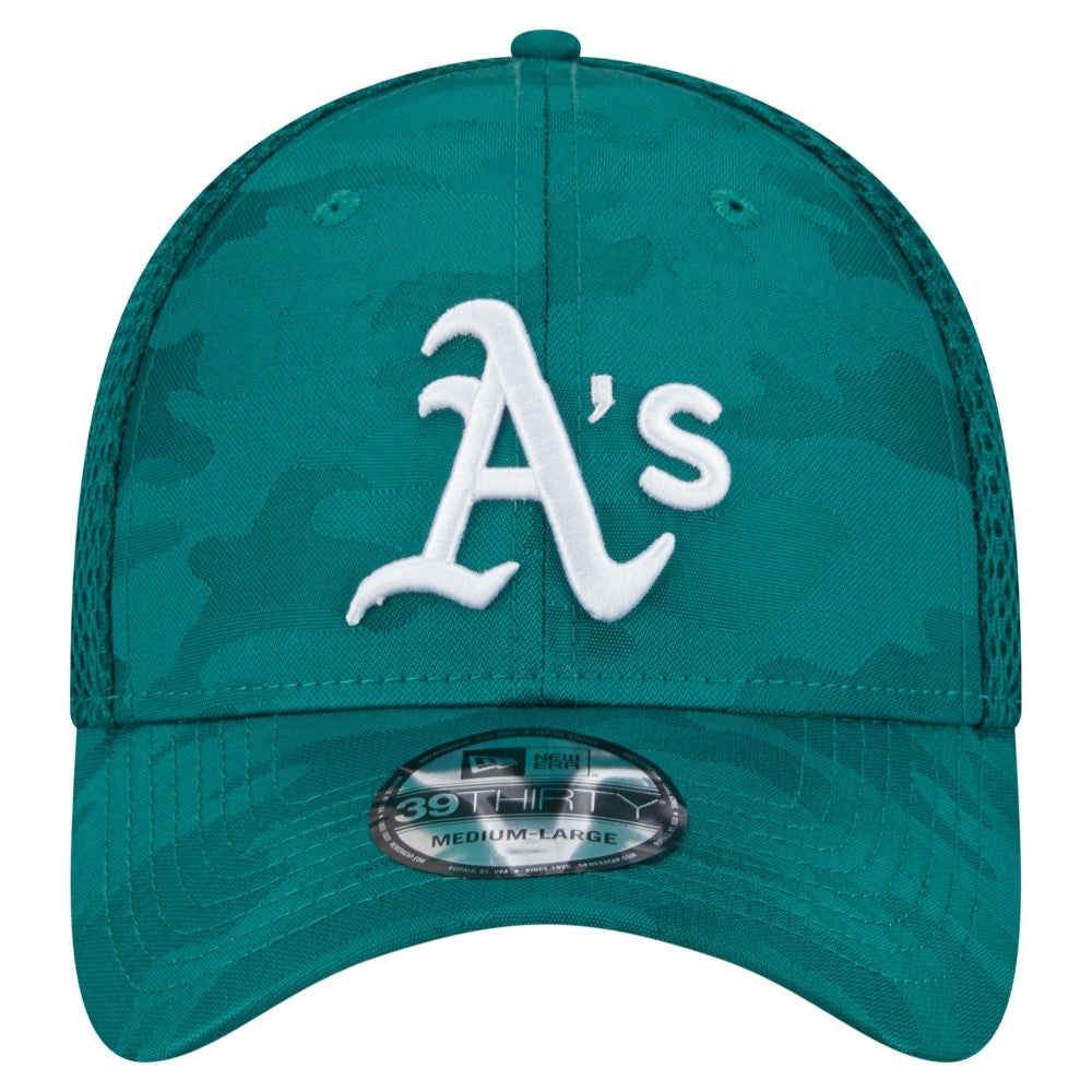 Athletics Subtle Camo 39THIRTY Flex Hat Green