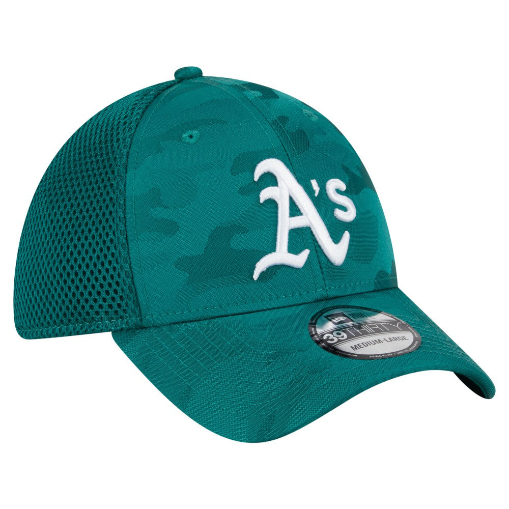 Athletics Subtle Camo 39THIRTY Flex Hat Green