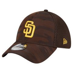 San Diego Padres Subtle Camo 39THIRTY Flex Hat Dark Brown