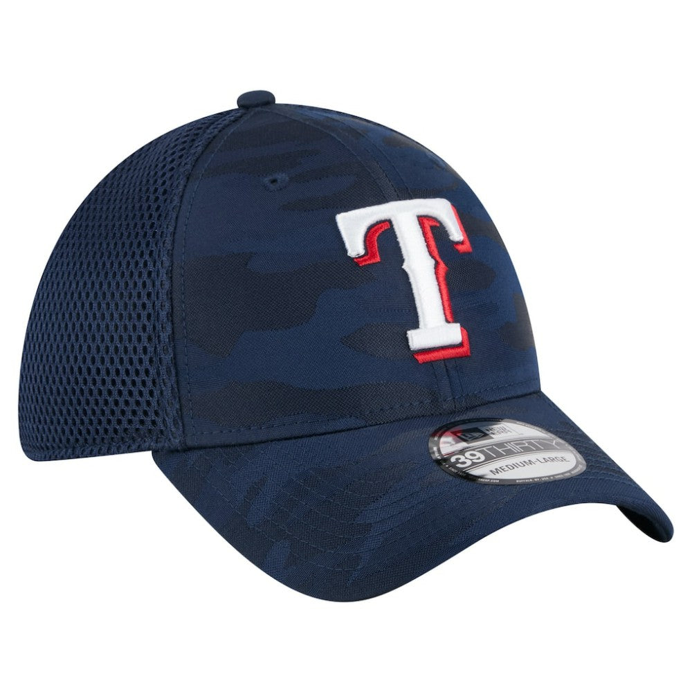 Texas Rangers Subtle Camo 39THIRTY Flex Hat Navy