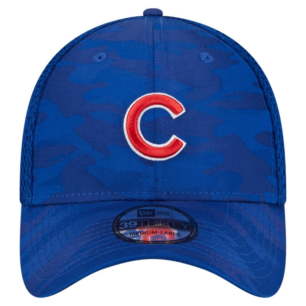 Chicago Cubs Subtle Camo 39THIRTY Flex Hat Royal