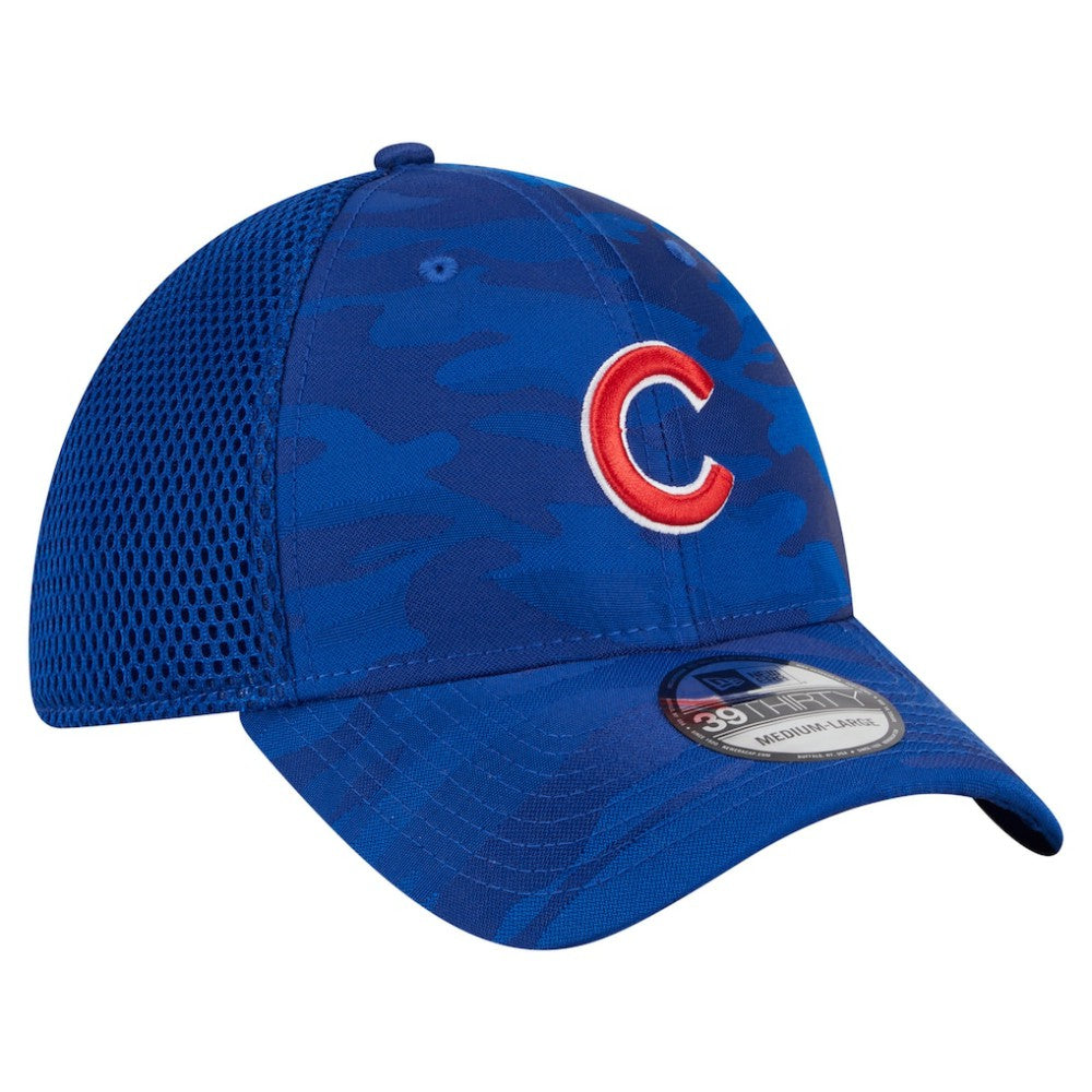 Chicago Cubs Subtle Camo 39THIRTY Flex Hat Royal