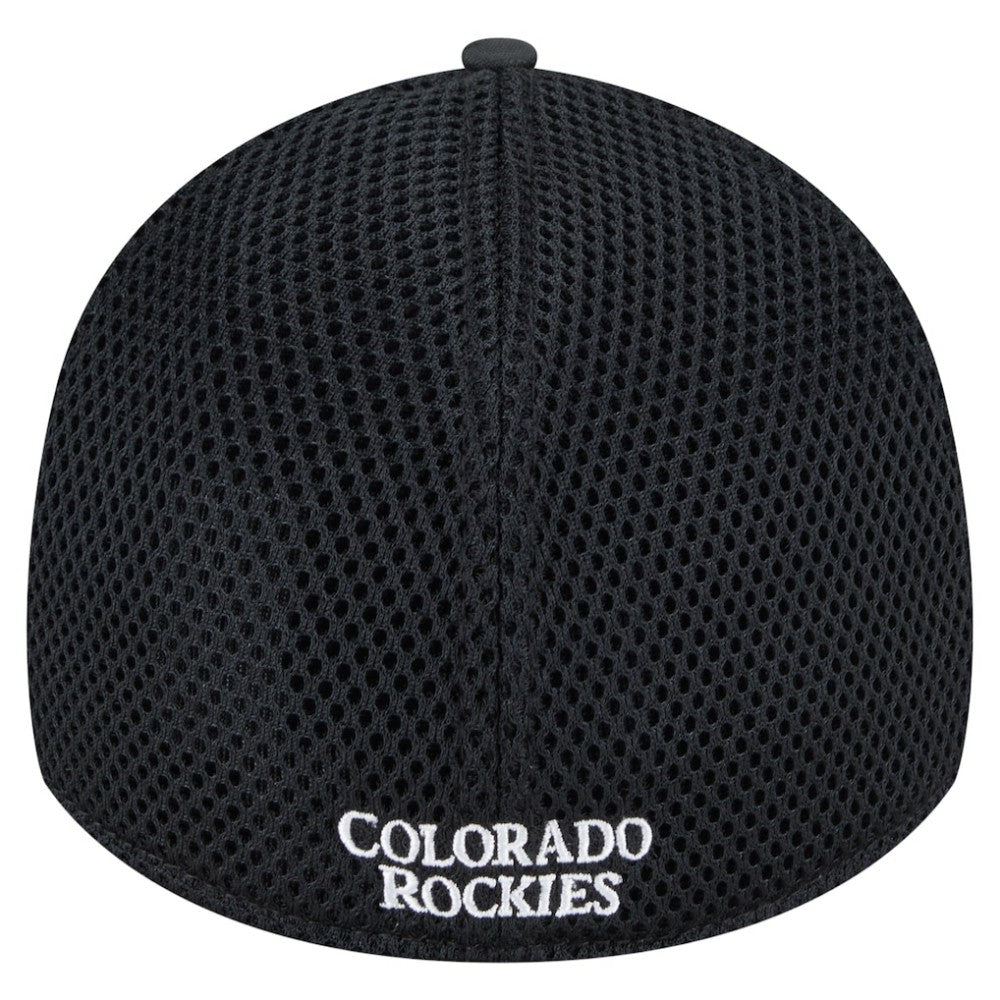 Colorado Rockies Subtle Camo 39THIRTY Flex Hat Black