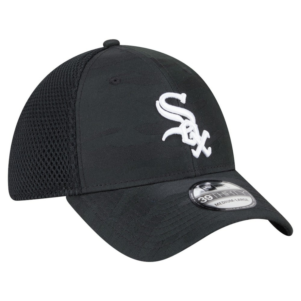Chicago White Sox Subtle Camo 39THIRTY Flex Hat Black
