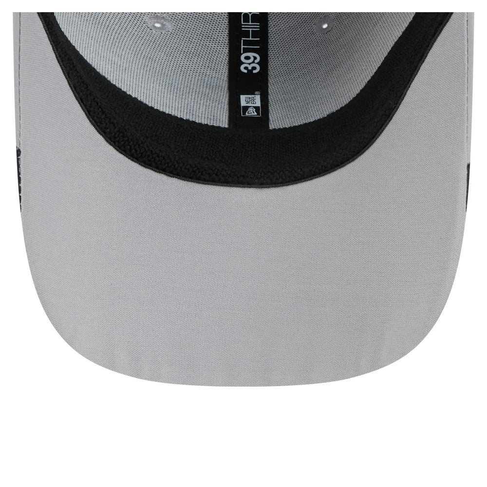 Miami Marlins Linear 39THIRTY Flex Hat Gray