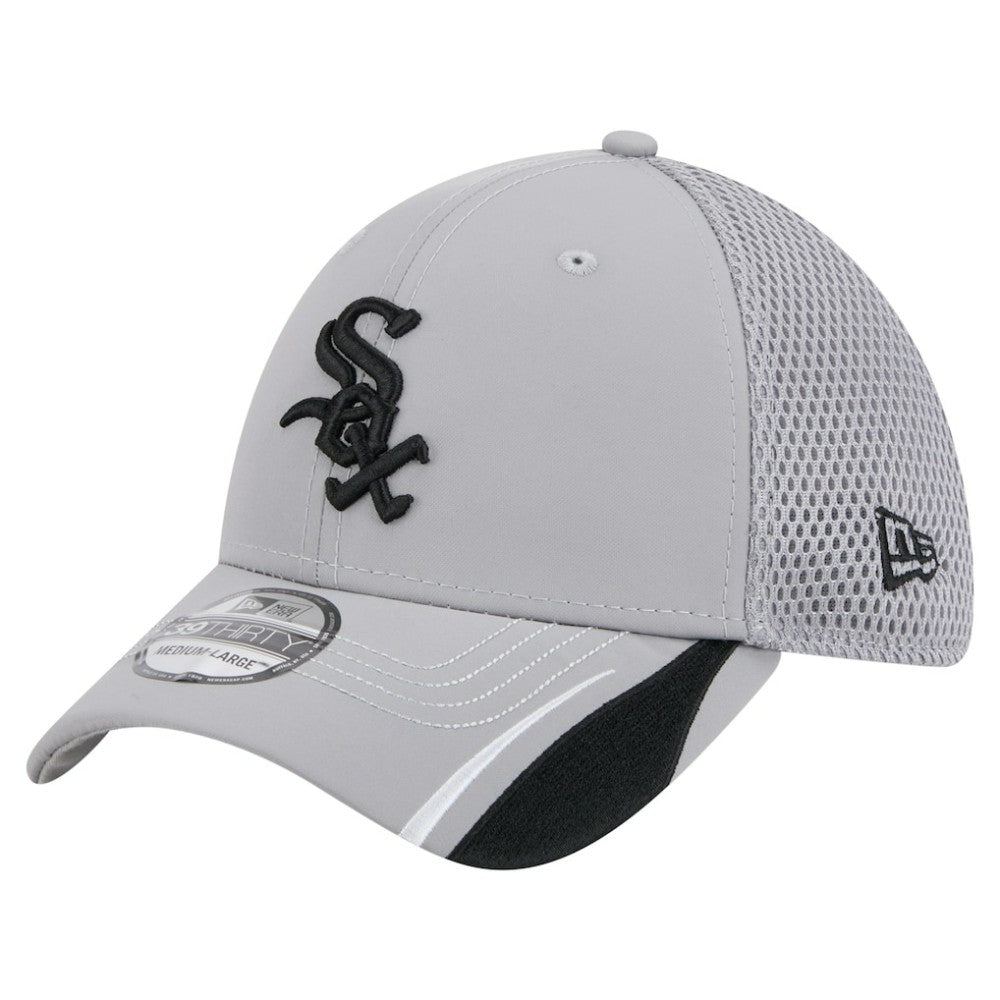 Chicago White Sox Linear 39THIRTY Flex Hat Gray