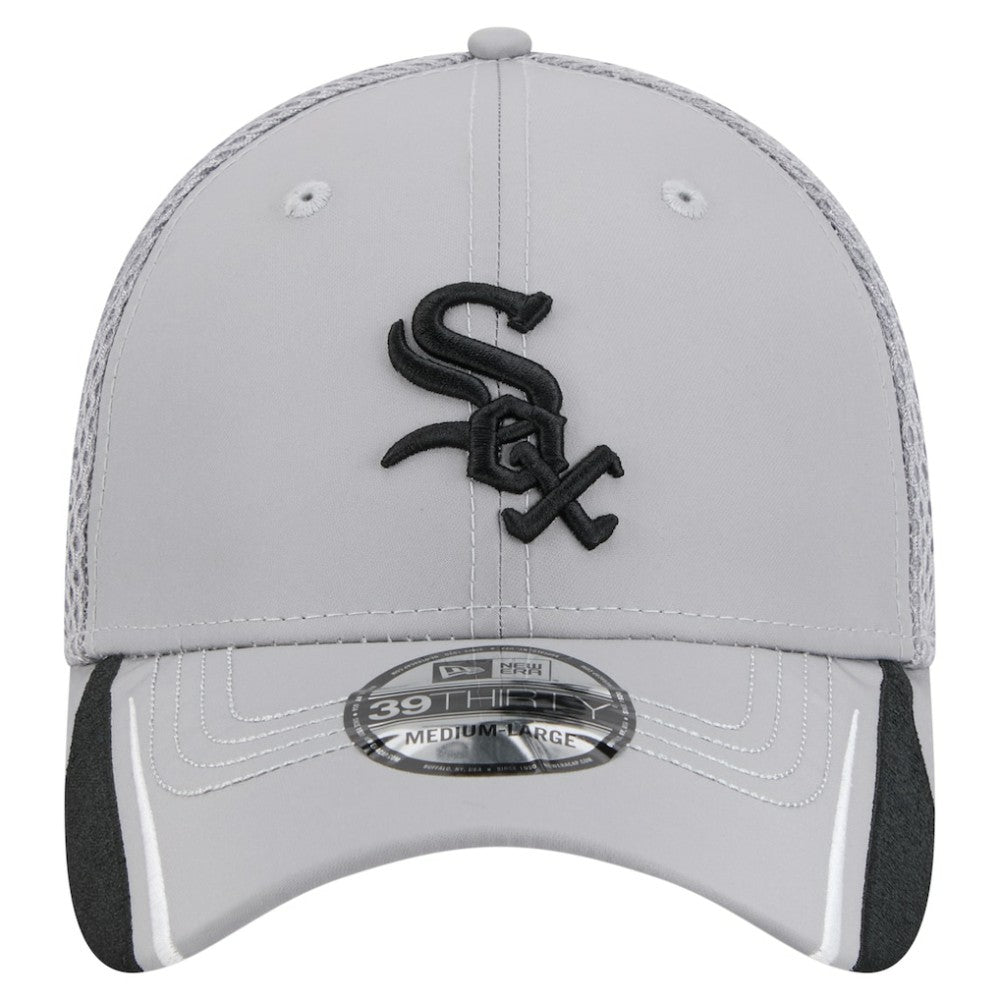 Chicago White Sox Linear 39THIRTY Flex Hat Gray