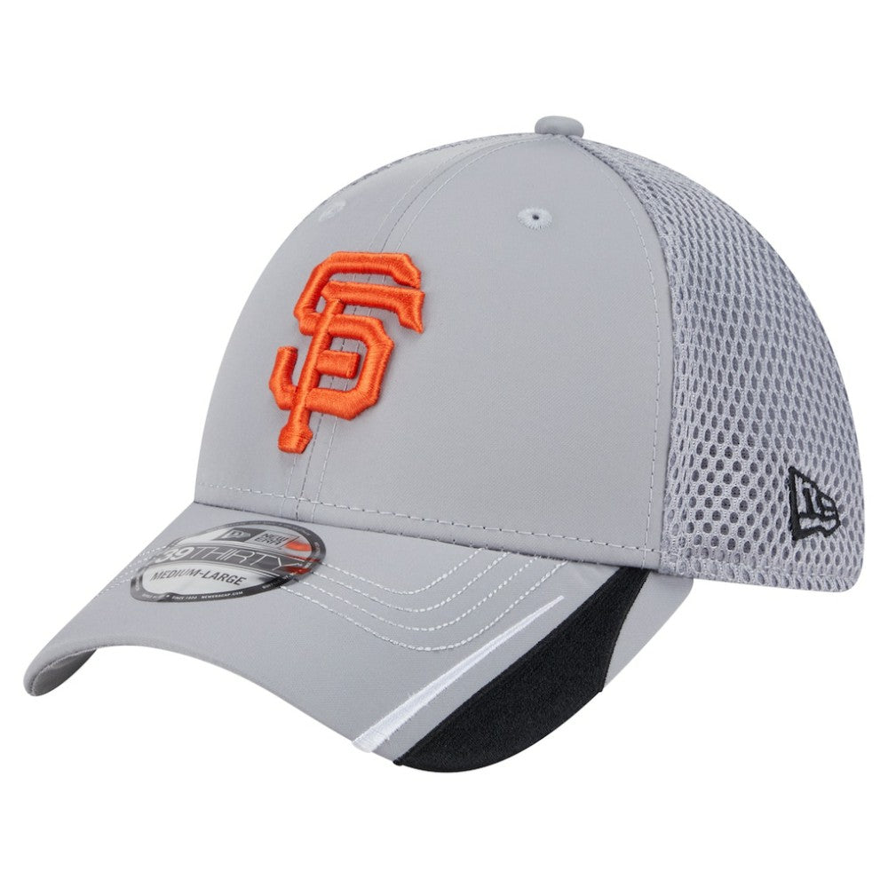 San Francisco Giants Linear 39THIRTY Flex Hat Gray