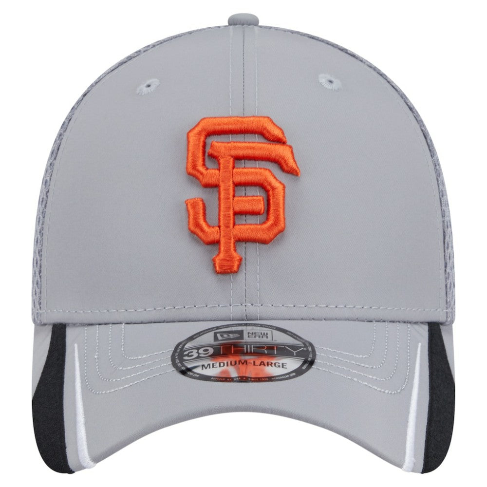 San Francisco Giants Linear 39THIRTY Flex Hat Gray