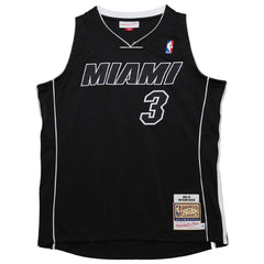 Dwyane Wade Miami Heat 2011/12 Hardwood Classics Authentic Jersey - Black outlet