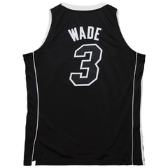 Dwyane Wade Miami Heat 2011/12 Hardwood Classics Authentic Jersey - Black outlet