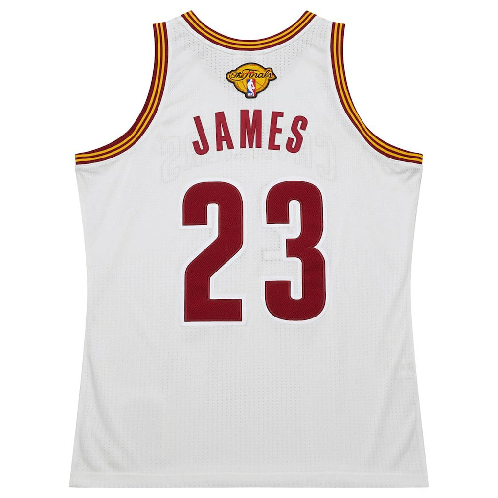 LeBron James Cleveland Cavaliers 2015/16 Hardwood Classics Authentic Jersey sale - White online