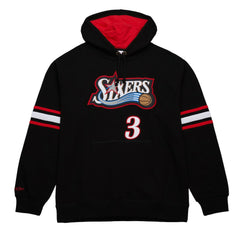 Allen Iverson Philadelphia 76ers Name & Number Pullover Hoodie - Black sale