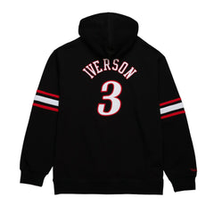 Allen Iverson Philadelphia 76ers Name & Number Pullover Hoodie - Black sale