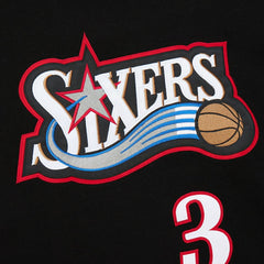 Allen Iverson Philadelphia 76ers Name & Number Pullover Hoodie - Black sale