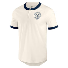Minnesota Twins Darius Rucker Collection Henley Raglan T-Shirt White