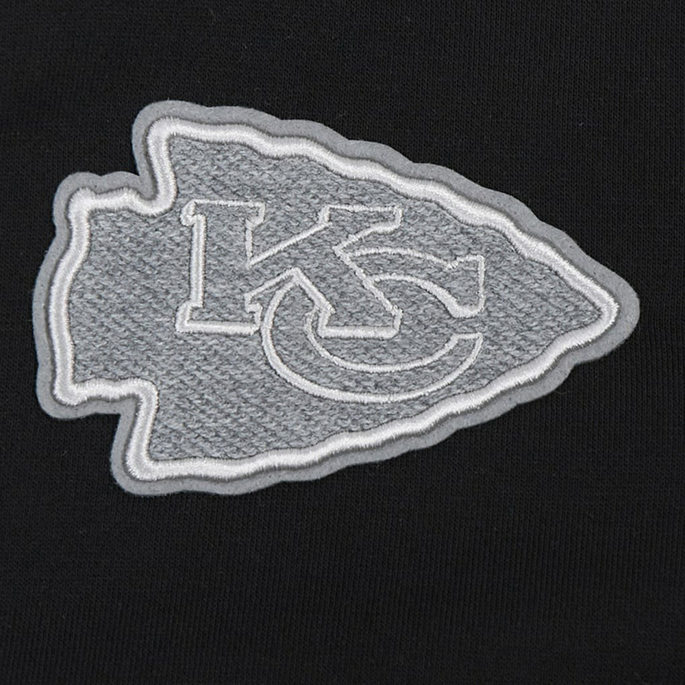Kansas City Chiefs Pro Standard Women's Reverse French Terry Colorblock Full-Zip Hoodie - Gray sale