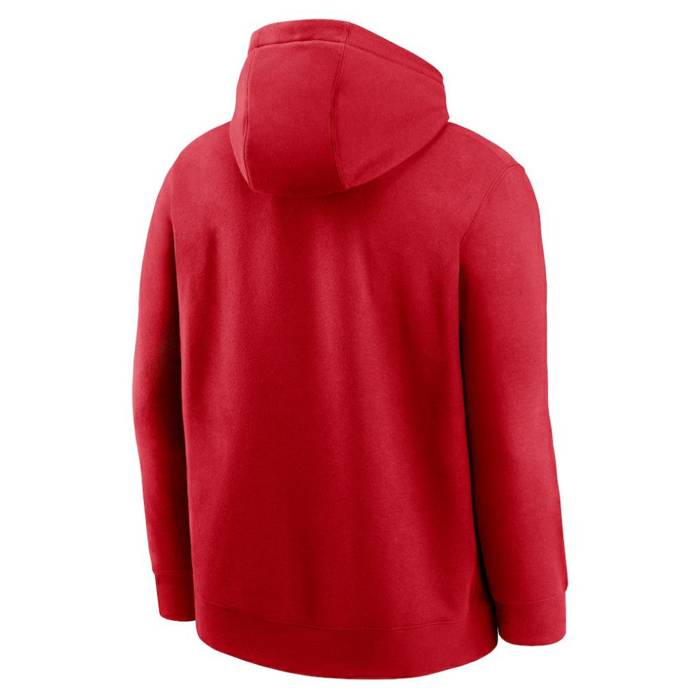 Philadelphia Phillies Club Stack Pullover Hoodie Red