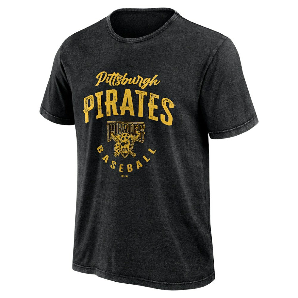 Pittsburgh Pirates Darius Rucker Collection Cooperstown Collection Washed T-Shirt Black