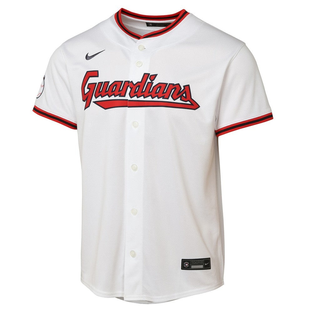 José Ramírez Cleveland Guardians Youth Home  Limited Player Jersey White